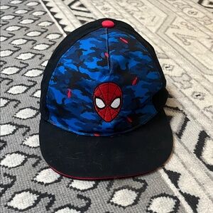 Marvel Spider-Man Blue and Black Kids Hat